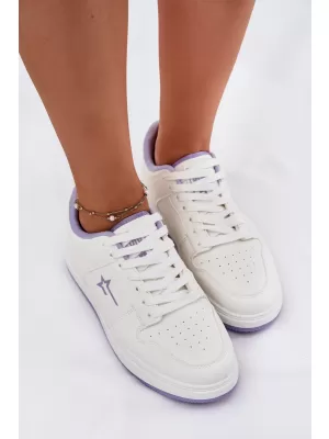 Dámske tenisky BIG STAR RR274A245 WHITE/PURPLE Big Star Shoes