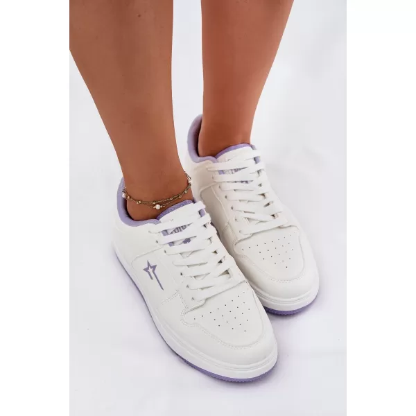  Dámske tenisky BIG STAR RR274A245 WHITE/PURPLE Big Star Shoes 