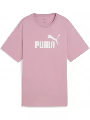Dámske tričko PUMA ESS NO. 1 LOGO RELAXED TEE 684970-65 PRIPRAVENÁ RUŽOVÁ
