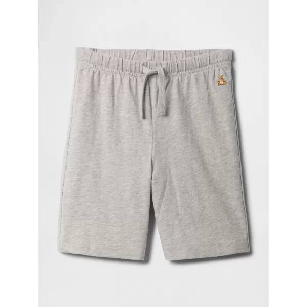  Detské kraťasy GAP SHORT 707035-02 LIGHT HEATHER GREY 