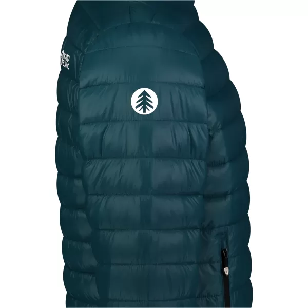 Pánska prešívaná bunda NORDBLANC BURROW NBWJM8261 TMAVO ZELENÁ 