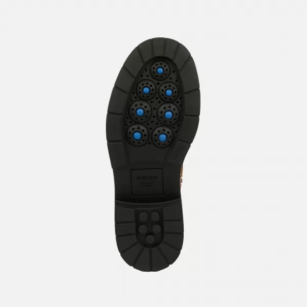  Dámske členkové čižmy GEOX SPHERICA EC7 G004252 HNEDÁ 