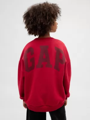 Detská mikina GAP CREW SWEATSHIRT 847142-00 SLED