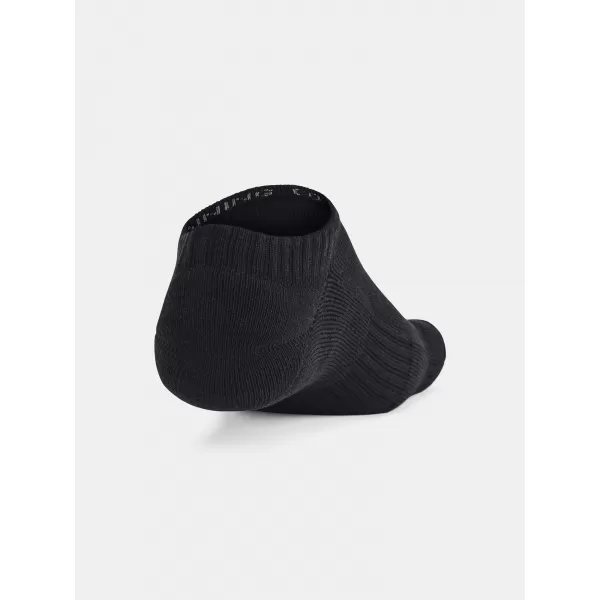  Ponožky UNDER ARMOUR UNISEX UA TC NO SHOW (3 PÁRY) 1386313-001 ČIERNA 