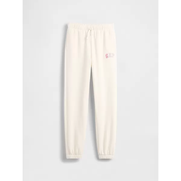  Detské tepláky GAP LOGO SWEATPANTS 843858-01 IVORY FROST 