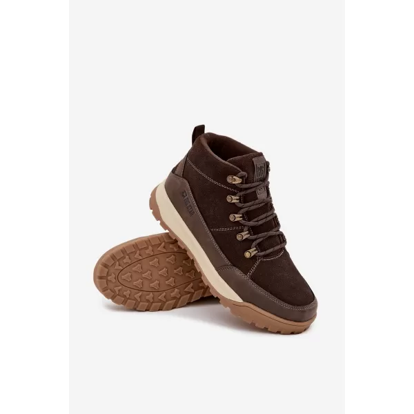  Pánske topánky BIG STAR SS174263 BROWN/BEIGE Big Star Shoes 