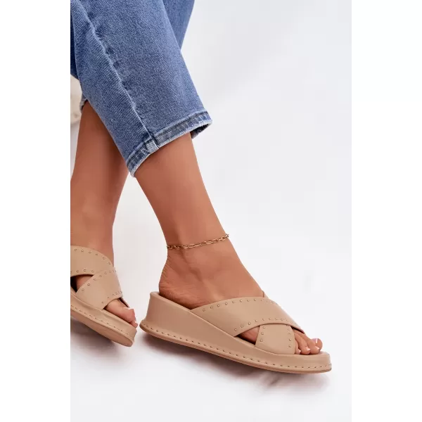  Dámske sandále BOTO CALORISSA 41602 KHAKI 