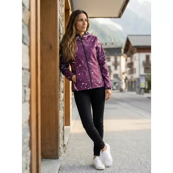  Dámska softshellová bunda premium ALTISPORT VOJ/ALW034JACK01 FUCHSIOVÁ 