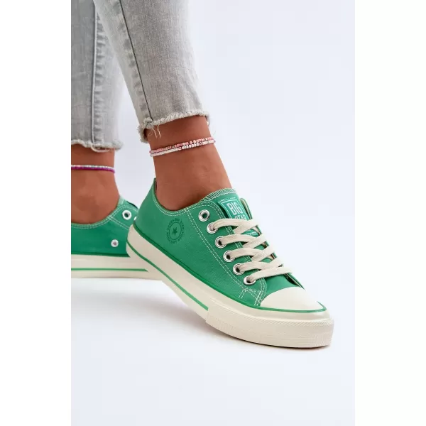  Dámske tenisky BIG STAR NN274240 GREEN Big Star Shoes 
