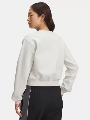 Dámska mikina UNDER ARMOUR UA ICON VIDA FLC CREW BIELA