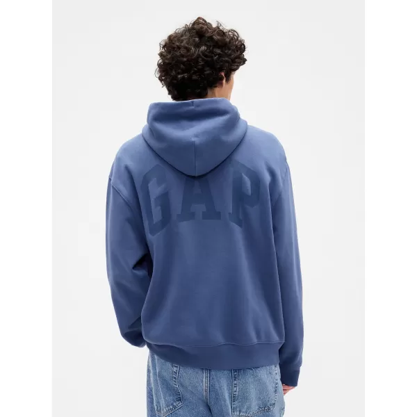  Pánska mikina GAP OVERSIZED HOODIE PULLOVER 871808-01 BLUE TRACK 
