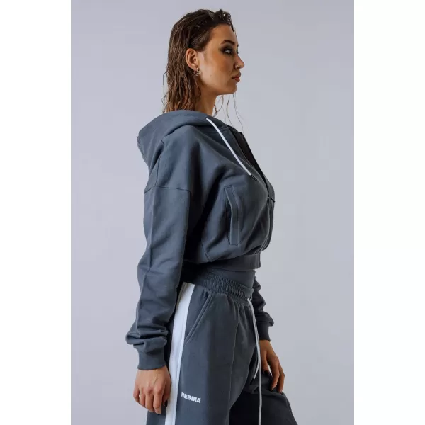  Mikina na zips POWER 895 GREY Nebbia 
