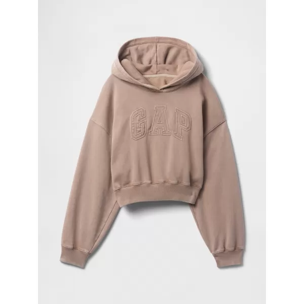  Dámska mikina GAP LOGO PULLOVER HOODIE 746918-04 MOUNTAIN TRAIL 