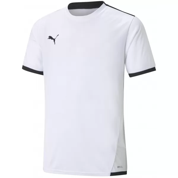 Detské funkčné tričko PUMA TEAMLIGA JERSEY JR 704925-04 PUMA BIELA/PUMA ČIERNA 