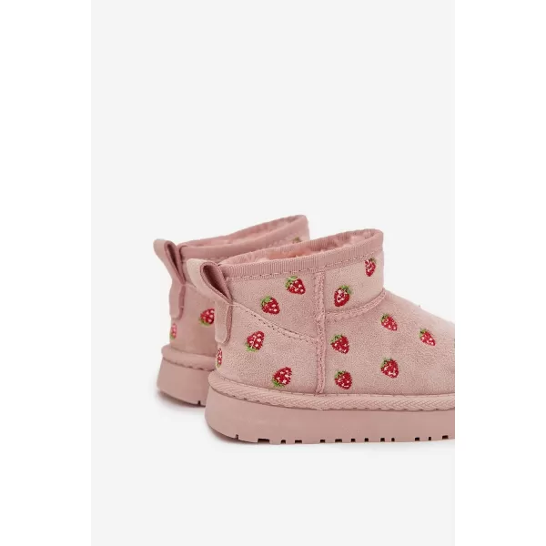  Detské snehule BOTO GRACINA 40643 PINK 