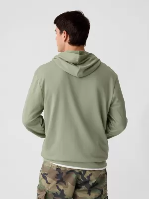 Pánska mikina GAP TONAL LOGO PULLOVER HOODIE 412282-00 DESERT SAGE