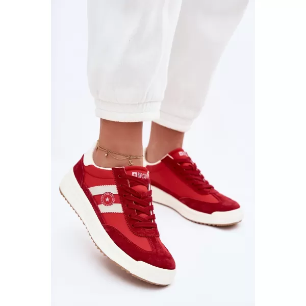  Dámske tenisky BIG STAR TT274158 RED Big Star Shoes 