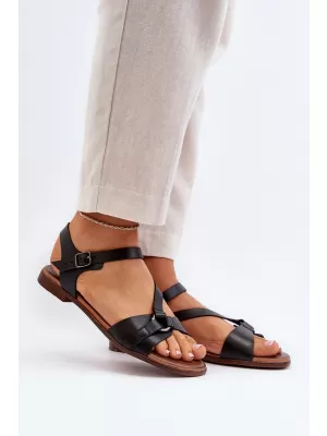 Dámske sandále ZAZOO 40182 BLACK