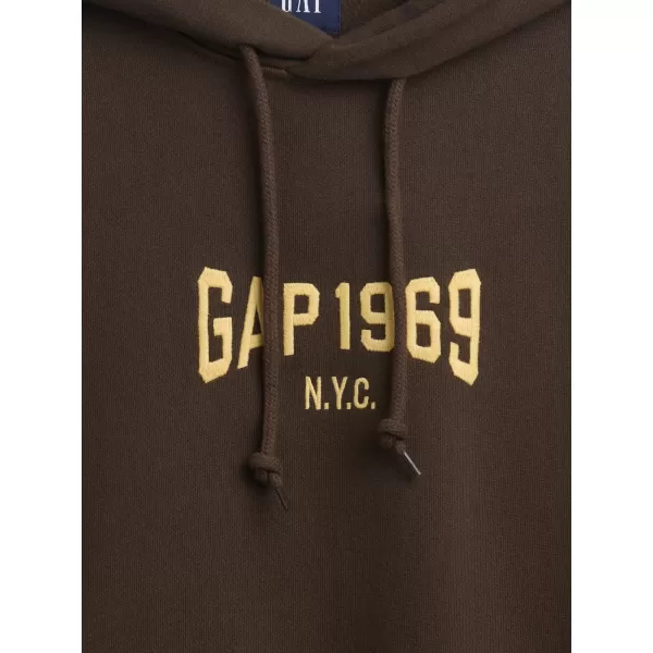  Pánska mikina GAP LOGO PULLOVER HOODIE 821291-01 GROUND 