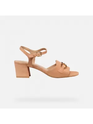 Dámske sandále GEOX NEW ERAKLIA 50 G013135 RUŽOVÁ
