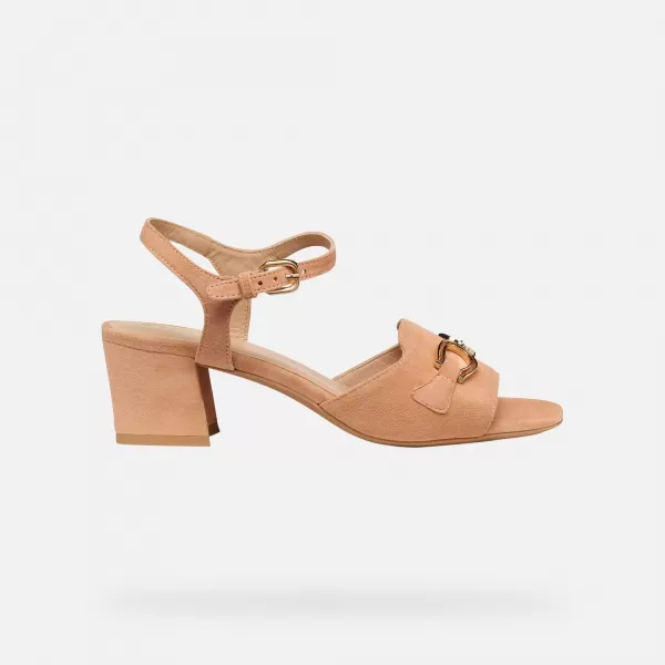  Dámske sandále GEOX NEW ERAKLIA 50 G013135 RUŽOVÁ 