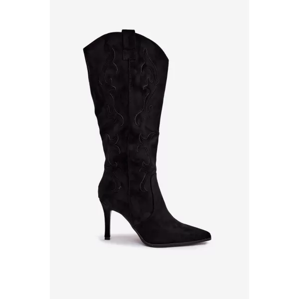  Dámske čižmy BOTO BELONIA 40917 BLACK 