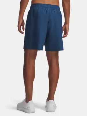 Pánske kraťasy UNDER ARMOUR UA TECH WOVEN WORDMARK SHORT 1383356-498 MODRÁ