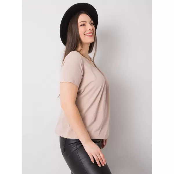  Dámske tričko BASIC FEEL GOOD RV-TS-6320.85P BEIGE 