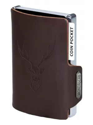 Peňaženka MONDRAGHI Silhouette Classic Deer BROWN