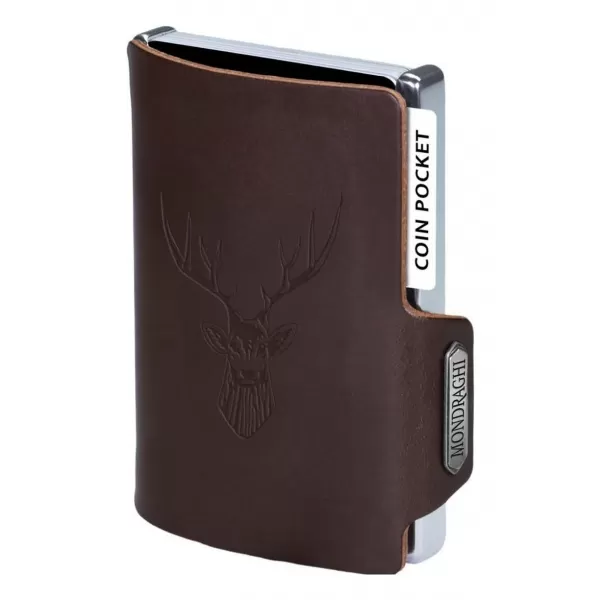  Peňaženka MONDRAGHI Silhouette Classic Deer BROWN 
