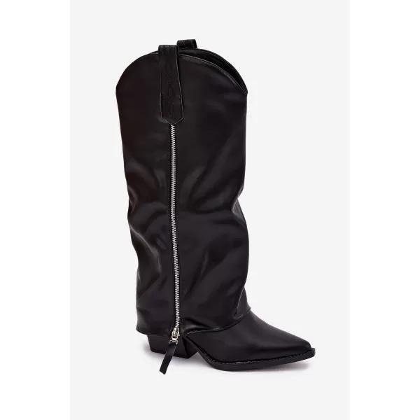  Dámske čižmy BOTO PALIRA 40676 BLACK 