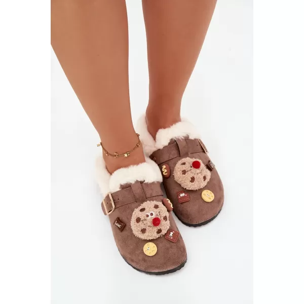 Dámske šľapky BOTO THALORA 40800 BROWN 