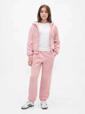 Detské tepláky GAP LOGO SWEATPANTS 817654-01 PINK ŠTANDARD