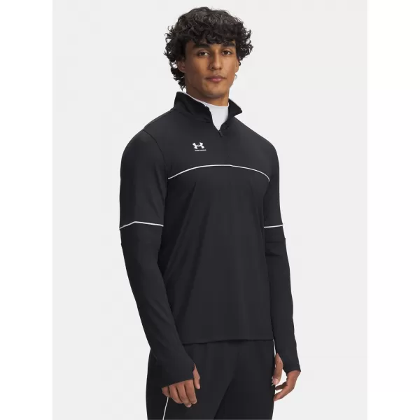  Pánske tričko UNDER ARMOUR M CHALLENGER TRAINING QZ 6004043-001 ČIERNA 