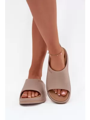 Dámske šľapky BIG STAR SS274424 BEIGE Big Star Shoes