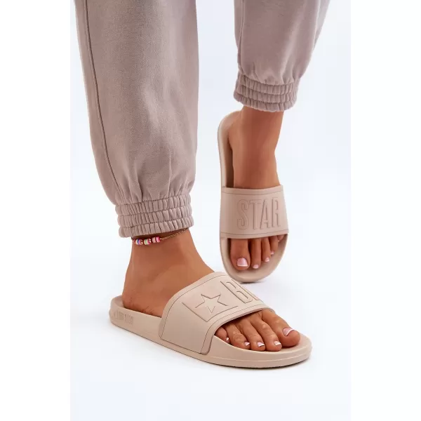  Dámske topánky BIG STAR MM274718 BEIGE Big Star Shoes 