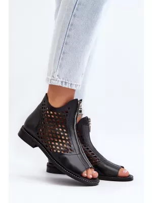Dámske sandále ZAZOO 977/L BLACK