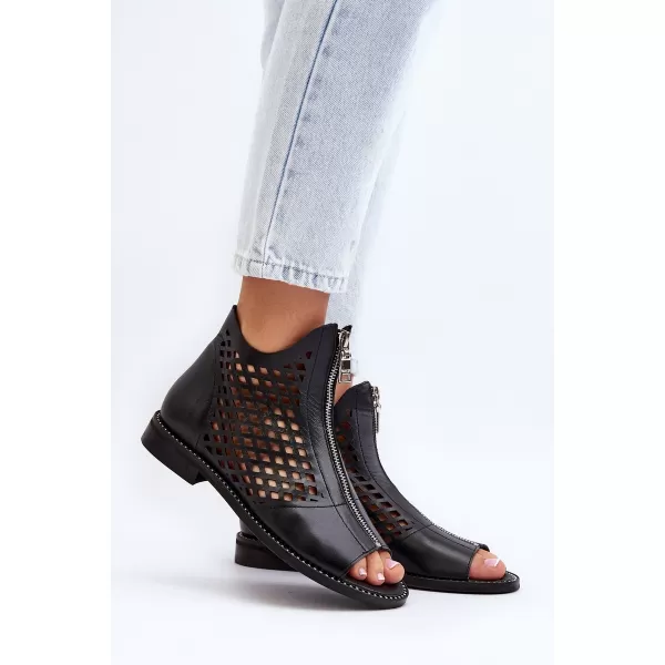  Dámske sandále ZAZOO 977/L BLACK 