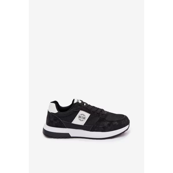  Pánske tenisky BIG STAR TT174352 BLACK Big Star Shoes 