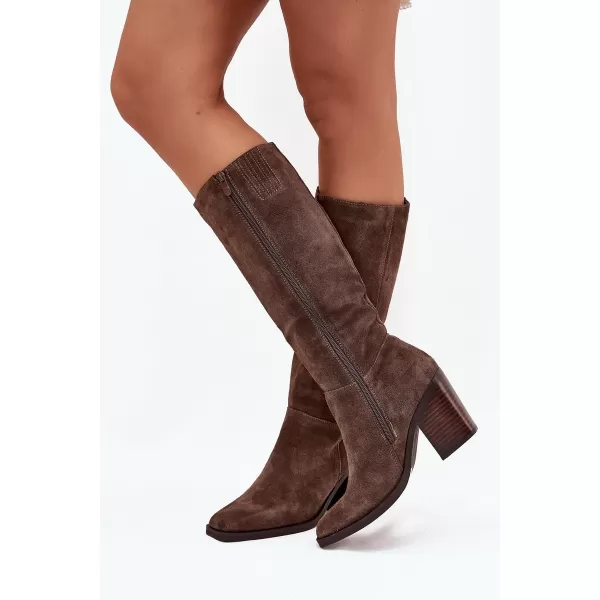 Dámske čižmy BOTO LISSARA 38607 KHAKI 