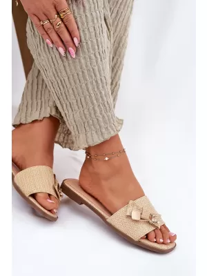 Dámske šľapky BOTO SALLARIELA 37528 BEIGE