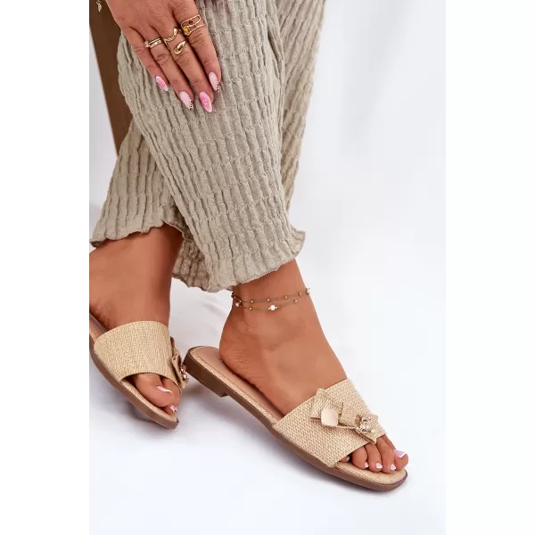  Dámske šľapky BOTO SALLARIELA 37528 BEIGE 