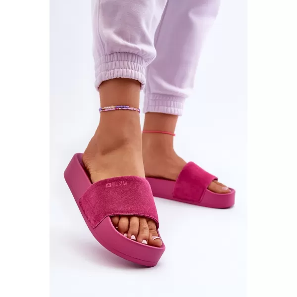  Dámske topánky BIG STAR NN274A672 PINK Big Star Shoes 