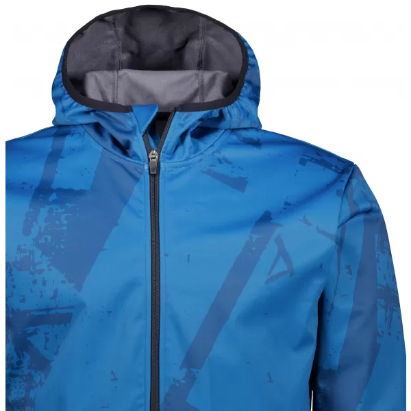  Pánska softshellová bunda premium ALTISPORT VOJ/ALM079JACK01 MODRÁ 