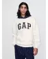Pánska mikina GAP LOGO HOODIE PULLOVER 645967-02 NEW OFF WHITE