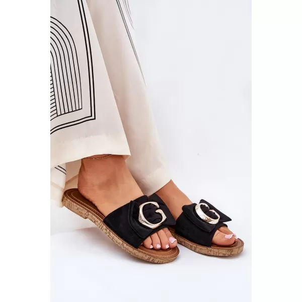  Dámske sandále BOTO NELLODRA 36438 BLACK 