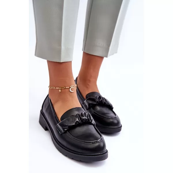  Dámske mokasíny S.BARSKI HY335 BLACK 