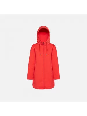 Dámska parka GEOX SWEATER G012427 ČERVENÁ