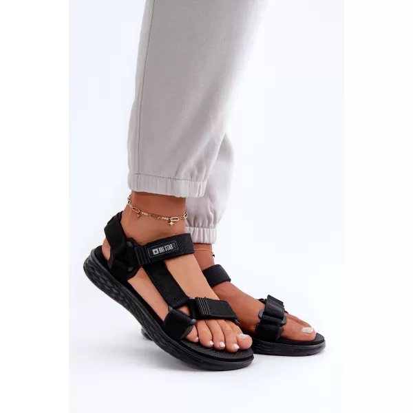  Dámske sandále BIG STAR FF274A600 BLACK Big Star Shoes 