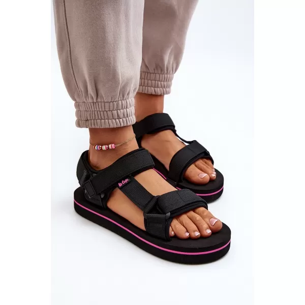  Dámske sandále LEE COOPER LCW-24-05-2751L BLACK 